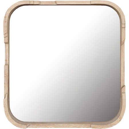 Contemporary Square Accent Mirror