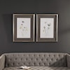 Uttermost Framed Prints Stem Illusion Framed Prints, S/2