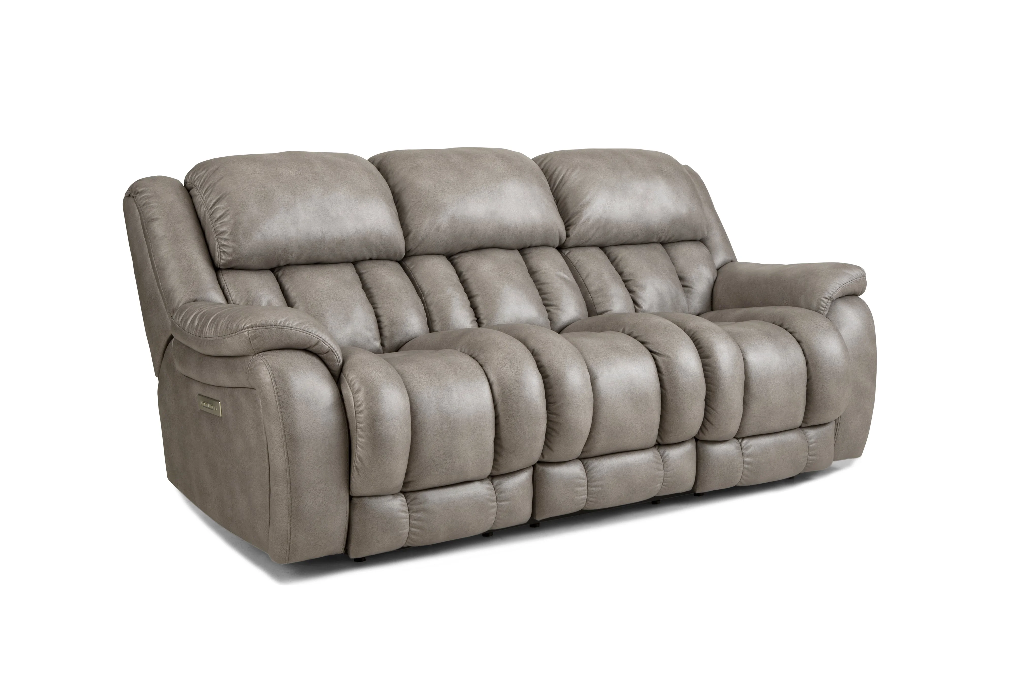 HomeStretch Drifter 2293614 Casual Triple Power Sofa with Zero