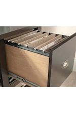 Sauder Summit Station Contemporary Three-Drawer Credenza TV Stand with Open Shelf Storage
