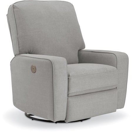 Customizable Power Swivel Glider Reclining Chair with USB Port