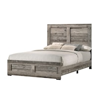 NATURAL GREY KING BED |