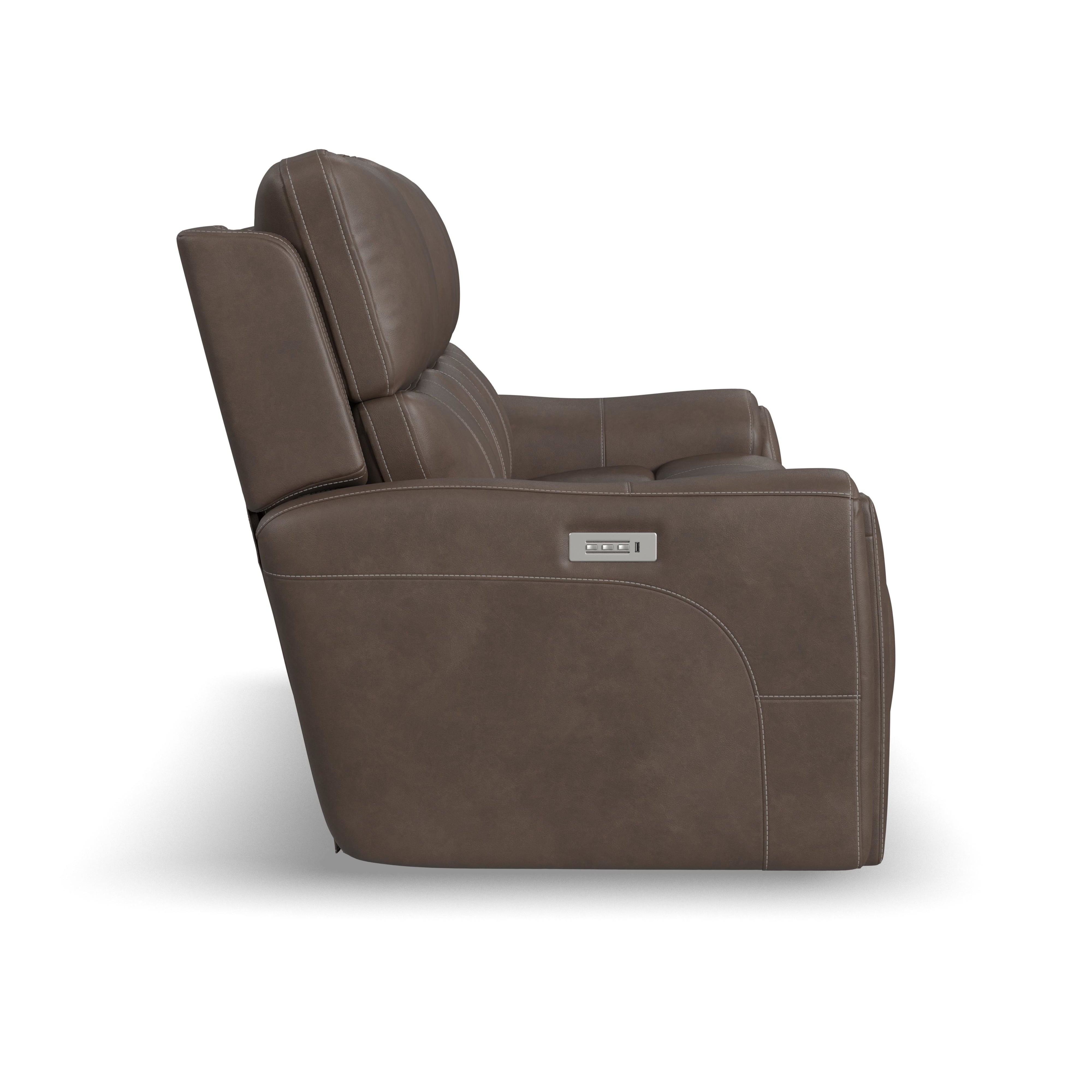 Flexsteel Carter 1587-63PH 886-72 Transitional Power Reclining Sofa ...