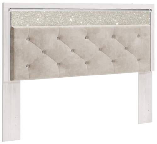 King/california King Upholstered Panel Headboard