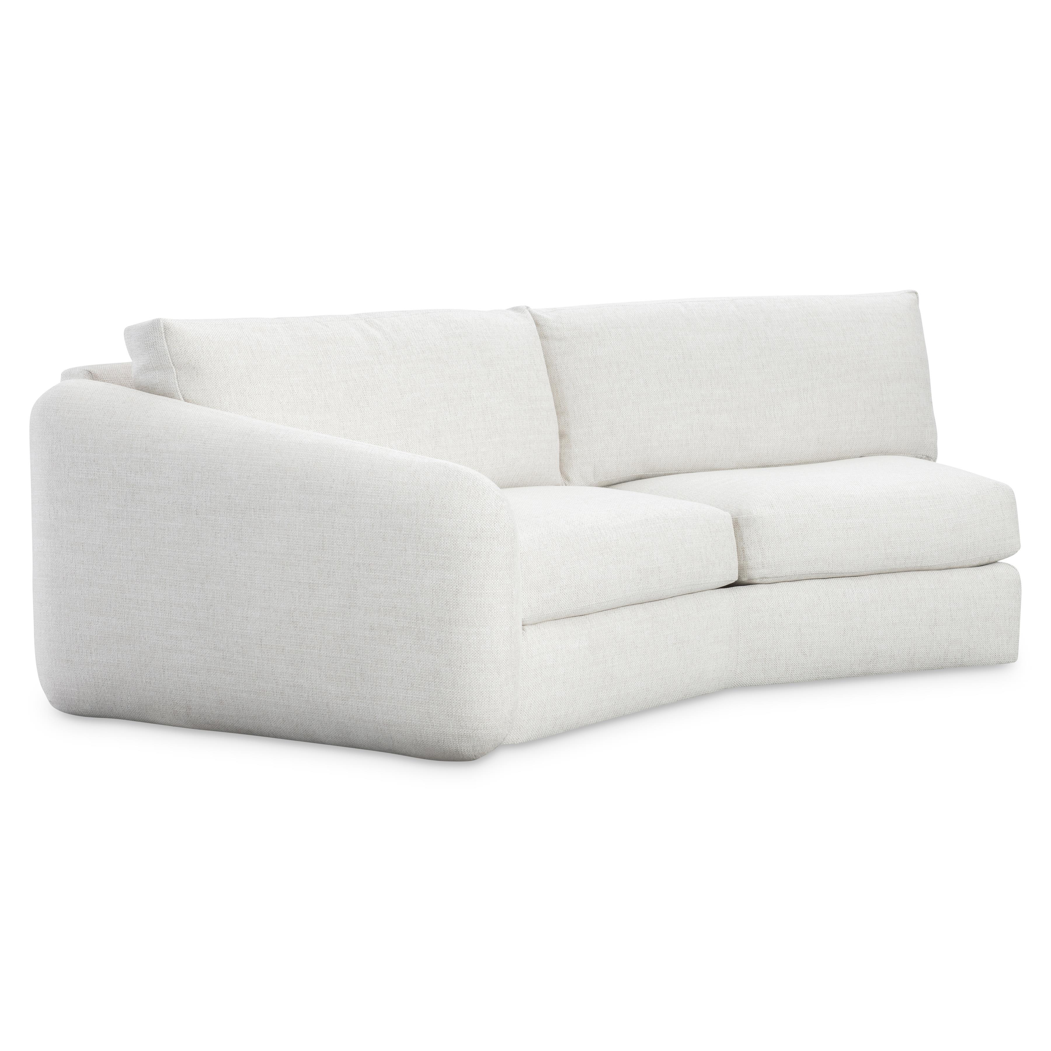 Bernhardt Bernhardt Exteriors Outdoor Left Arm Curved Loveseat