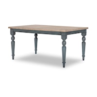 Relaxed Vintage Rectangular Extension Dining Table