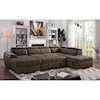 Furniture of America - FOA Hugo 4-Piece Sectional