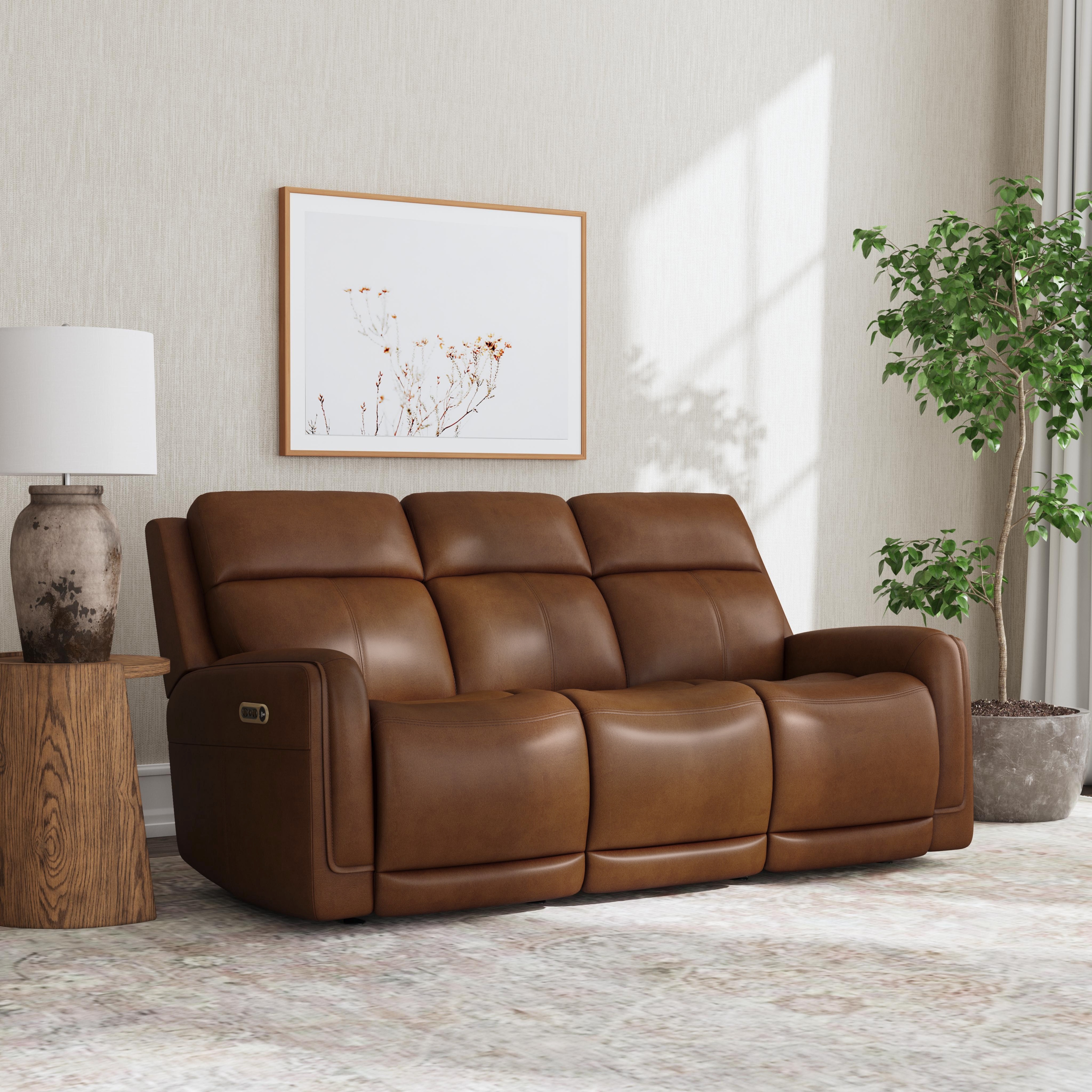Gliding Power Reclining Sofa