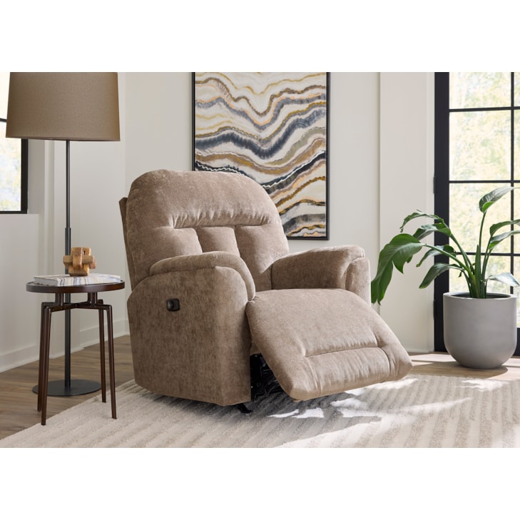 Best Home Furnishings Suitably Power Rocker Recliner