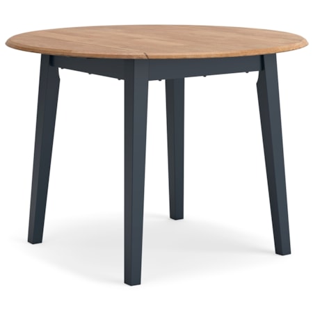 Round Drop Leaf Table