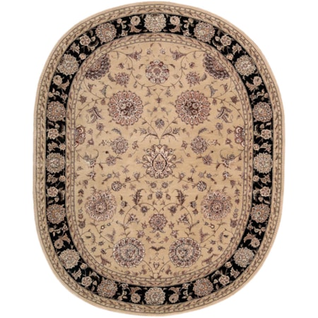 7'6" x 9'6" Oval  Rug