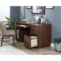 Contemporary Englewood 3-Drawer Computer Desk with File Cabinet