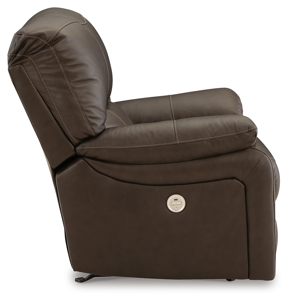 Signature Design by Ashley Leesworth Power Rocker Recliner