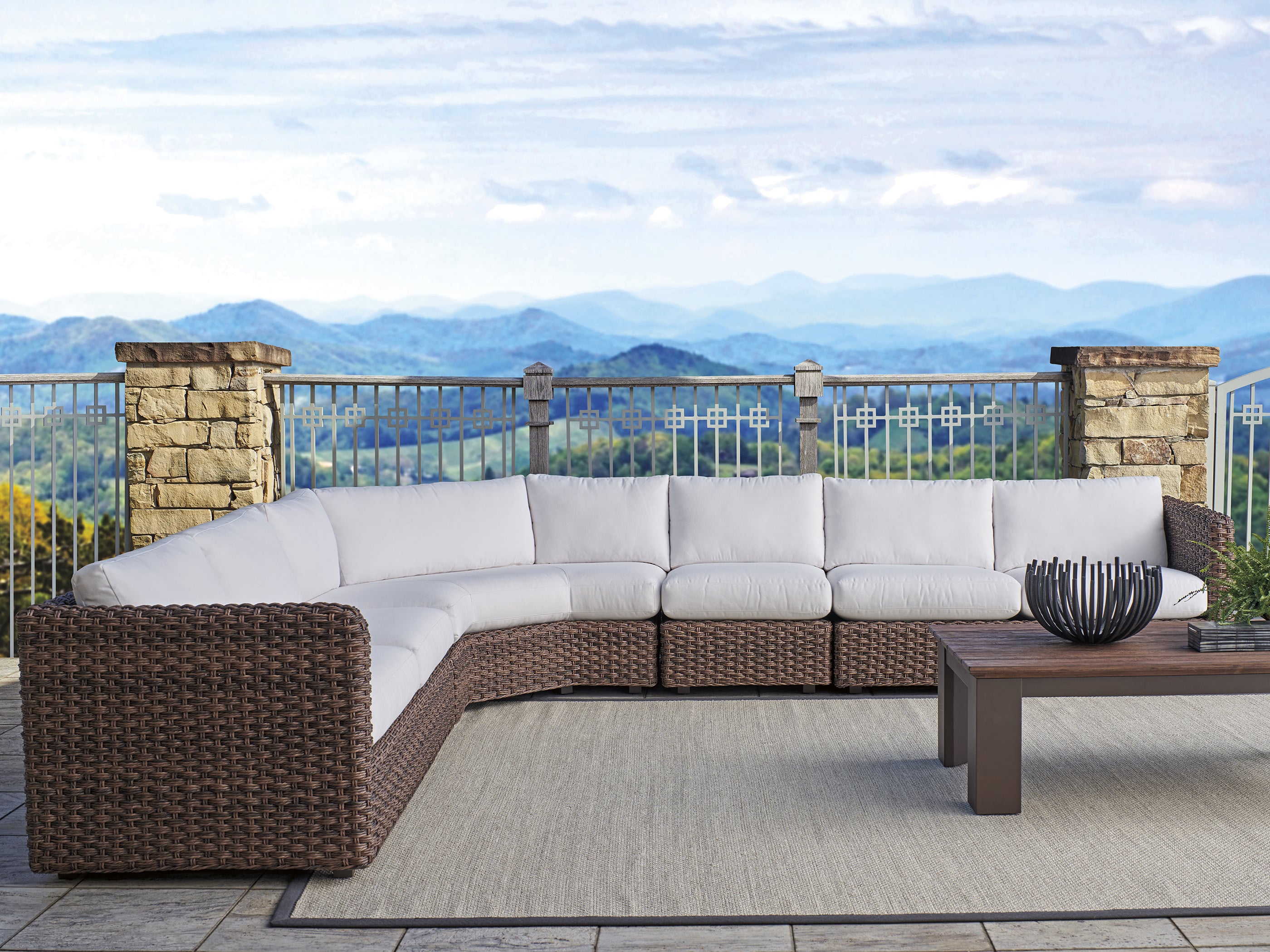 6-Seat Outdoor Sectional Sofa