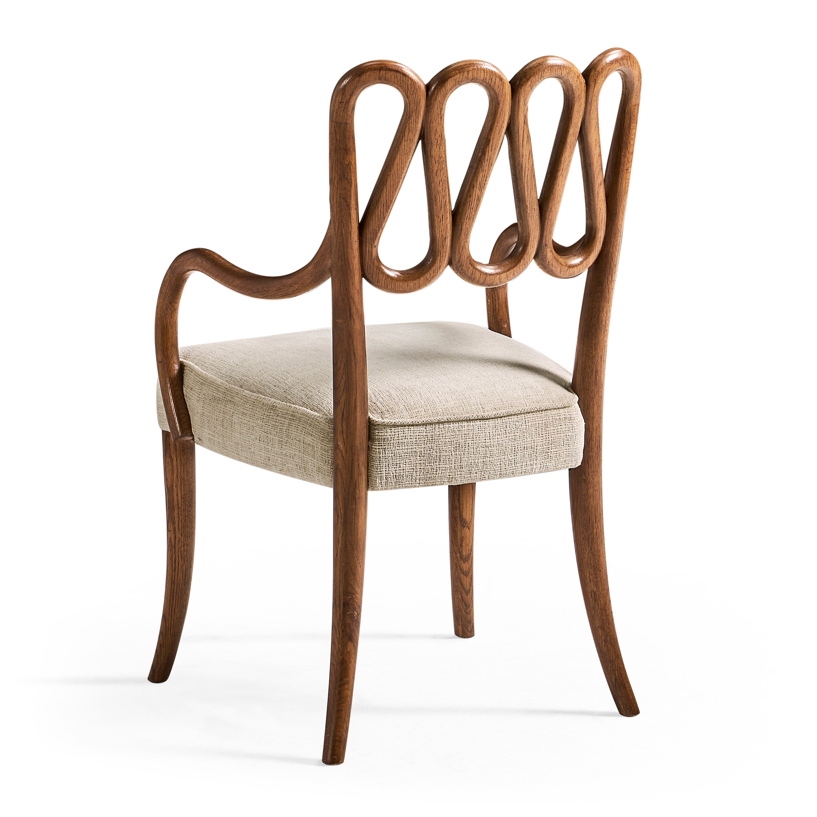 Ampney Toasted Oak Arm Chair