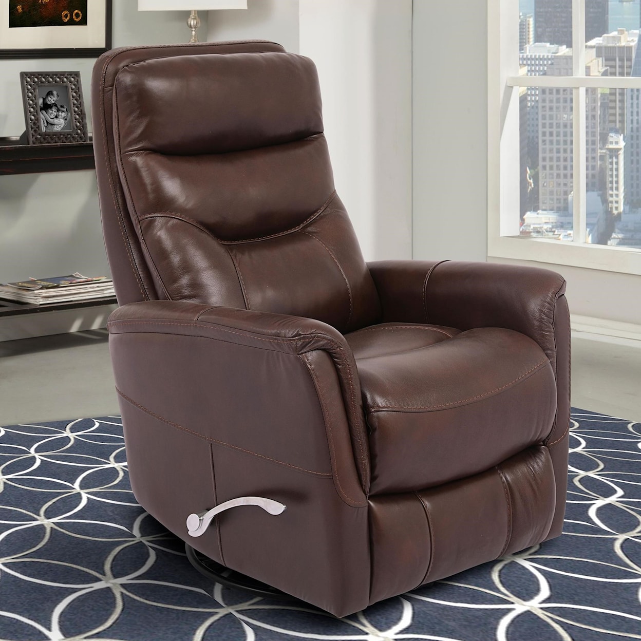 Carolina Living Gemini Swivel Glider Recliner