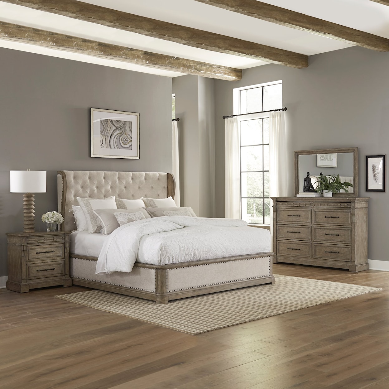 Liberty Furniture Town & Country 4 Piece Bedroom Set