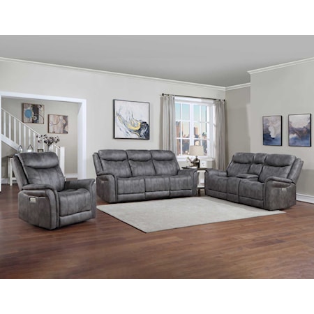 Power Reclining Living Room Group