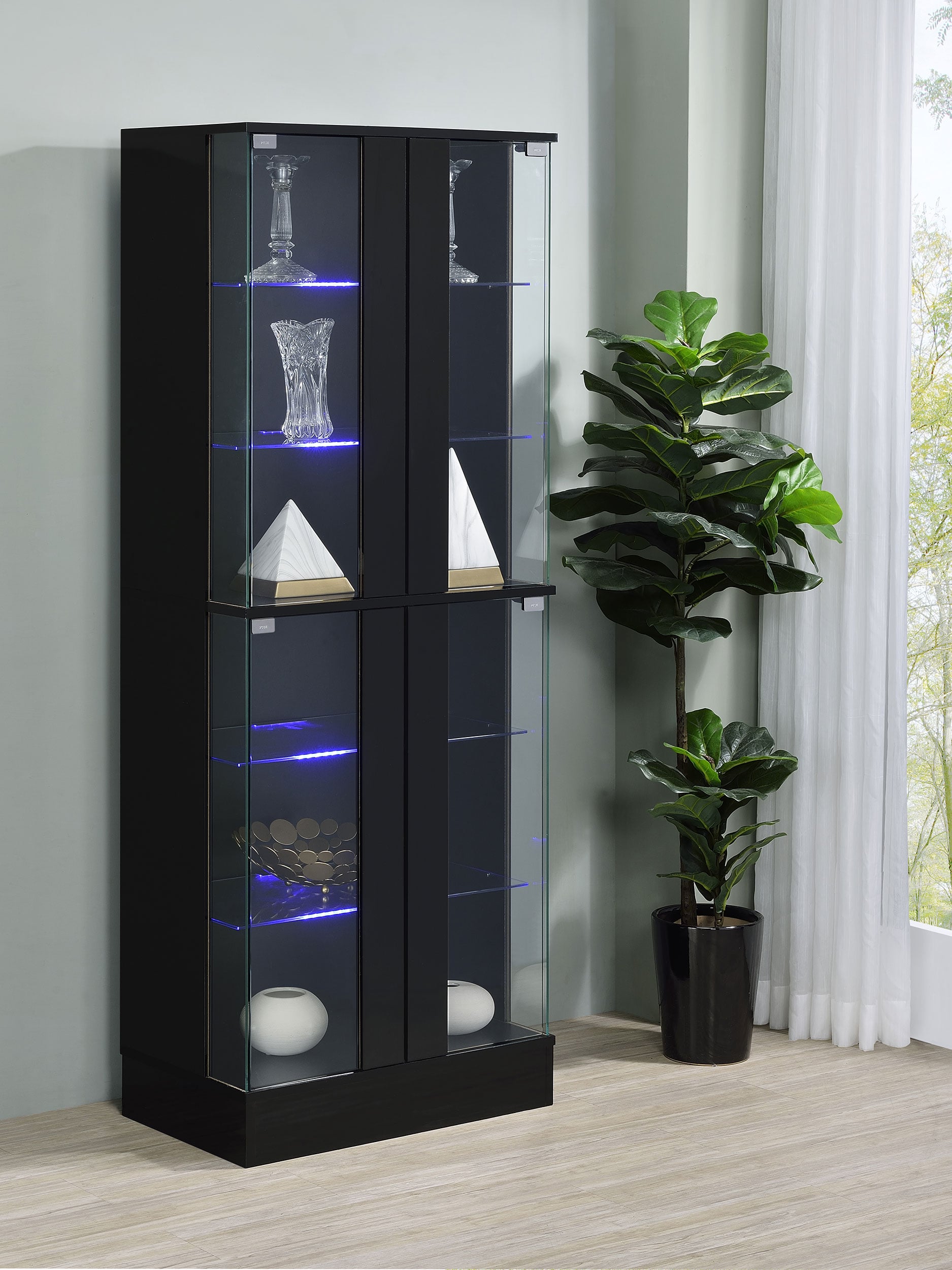 Cabra LED Curio Display Cabinet