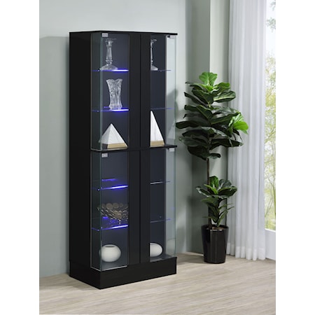 Cabra LED Curio Display Cabinet