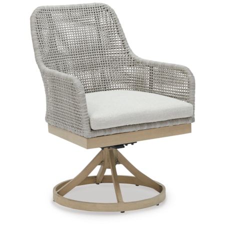 Outdoor Swivel Dining Chair