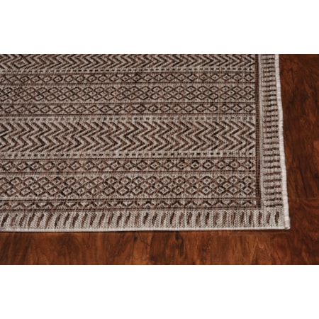 7&apos;10&quot; x 10&apos;10&quot; Mocha Izteca Rug