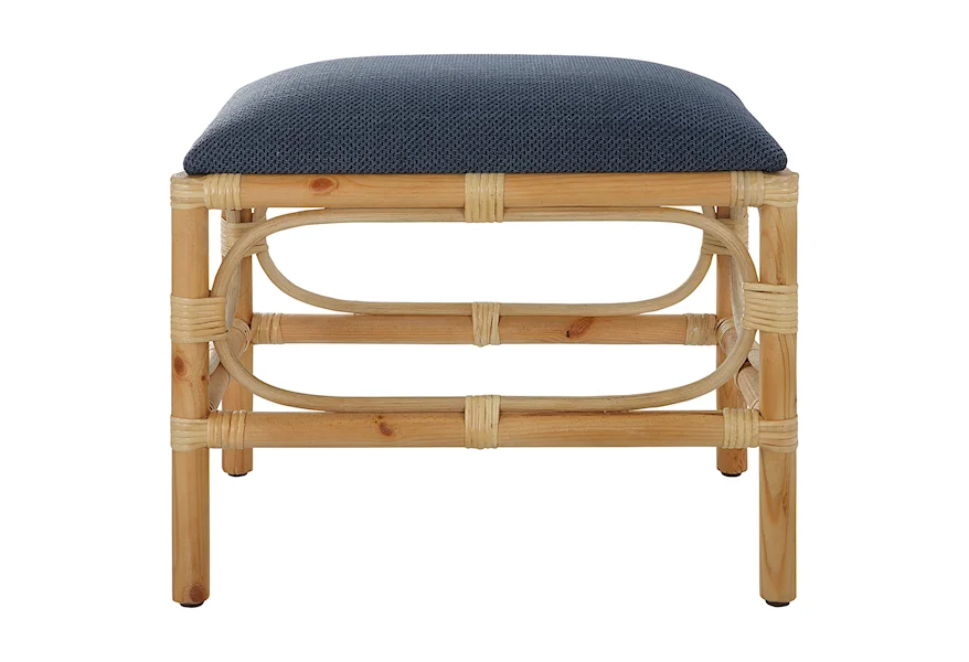 Laguna Laguna Small Navy Bench by Uttermost at Esprit Decor Home Furnishings