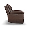 Flexsteel Beau Power Reclining Loveseat w/ Power Headrests