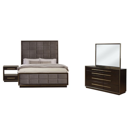 4-piece Queen Bedroom Setd