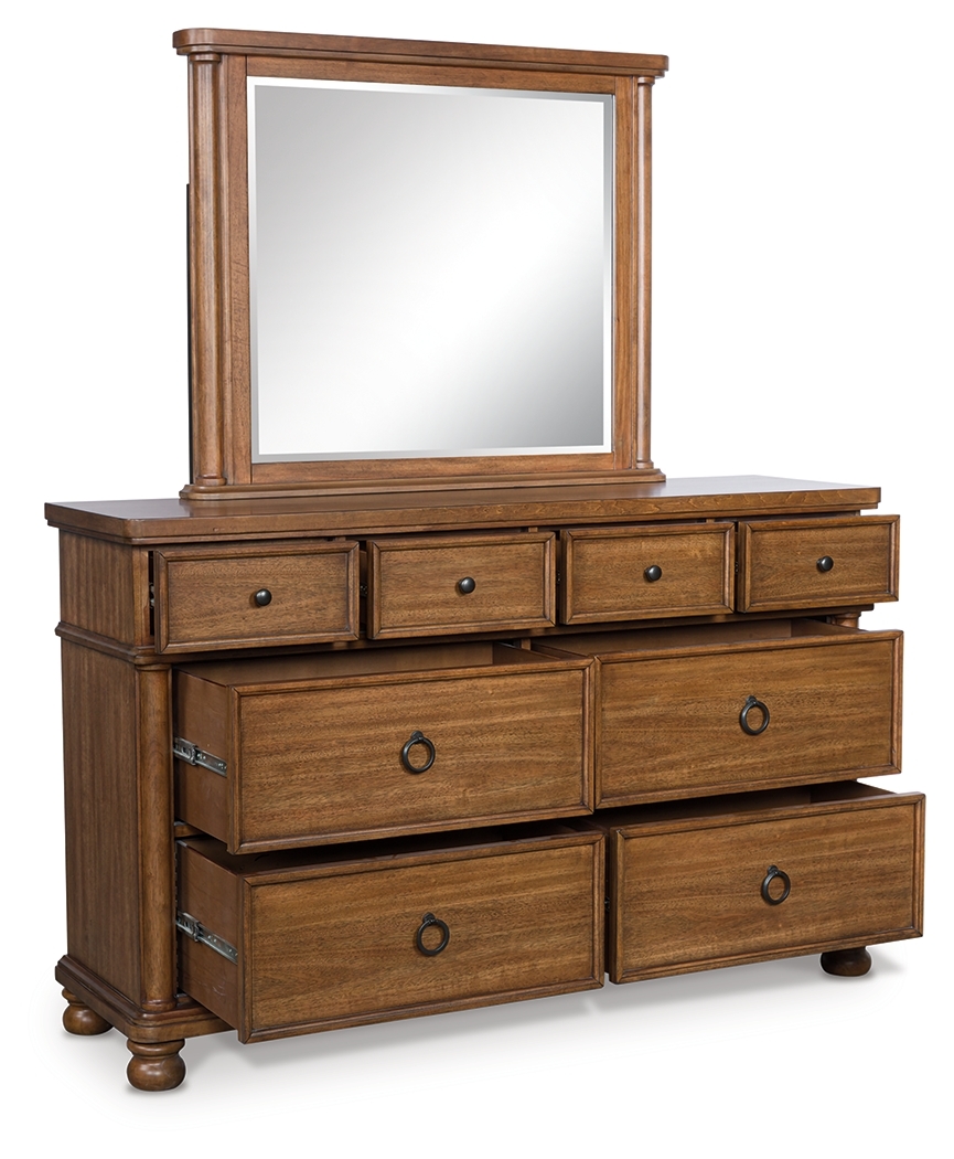 Signature Design by Ashley Rowlenstown Dresser And Mirror