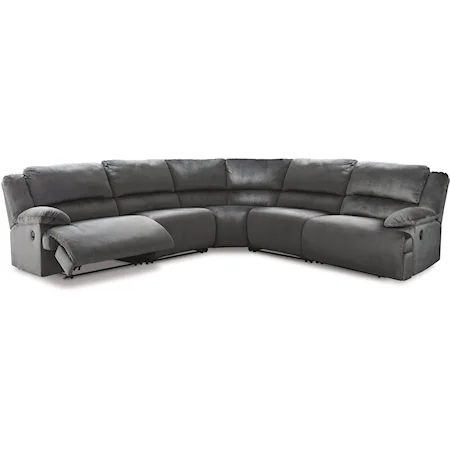 5-Piece Power Reclining Sectional