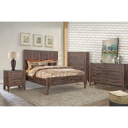 4-Piece Queen Panel Bedroom Set