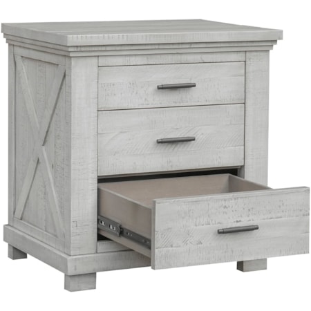 3-Drawer Nightstand