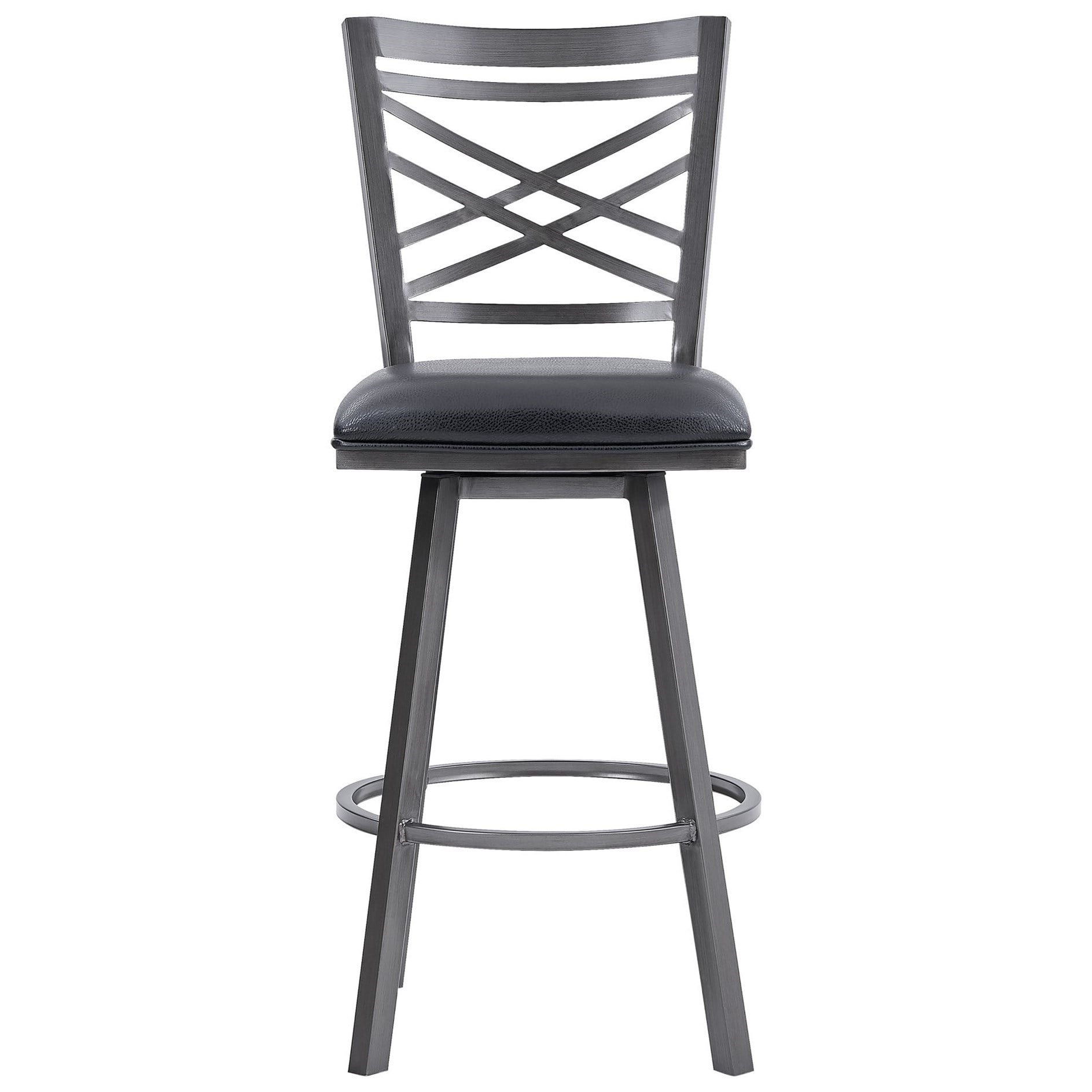 Armen Living Fargo 30" Bar Height Metal Barstool