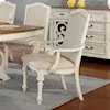 Furniture of America Arcadia Two-Piece Arm Chair Set