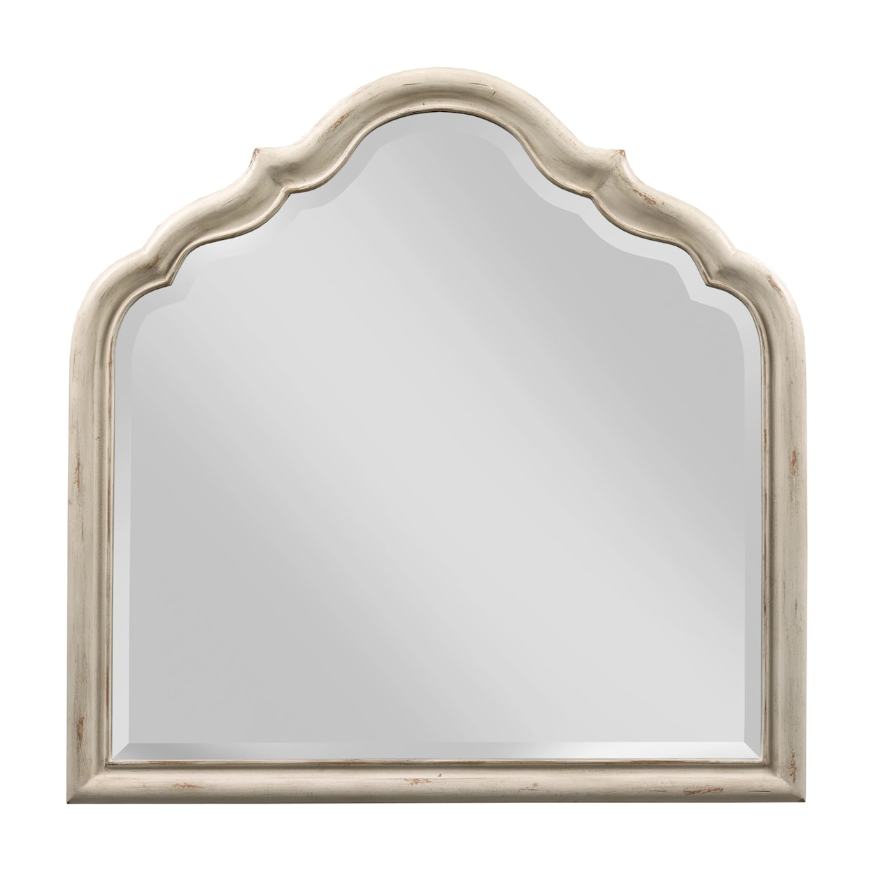 American Drew Cambric Vignette Serpentine Mirror Crème