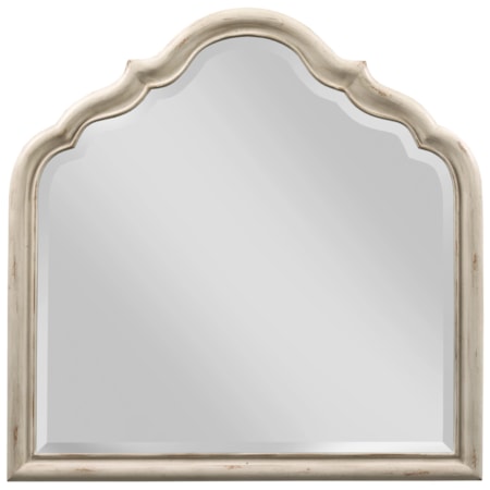 Vignette Serpentine Mirror Crème