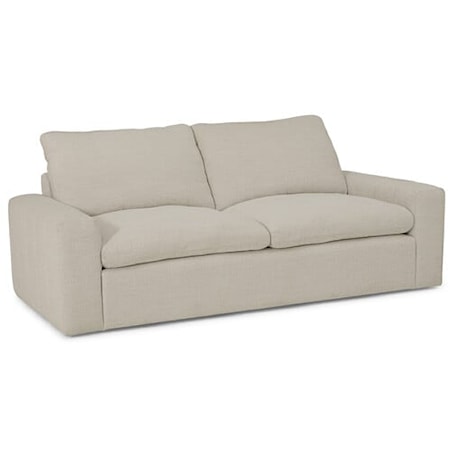 Dawson Max Contemporary Upholstered Sofa with Track Arms