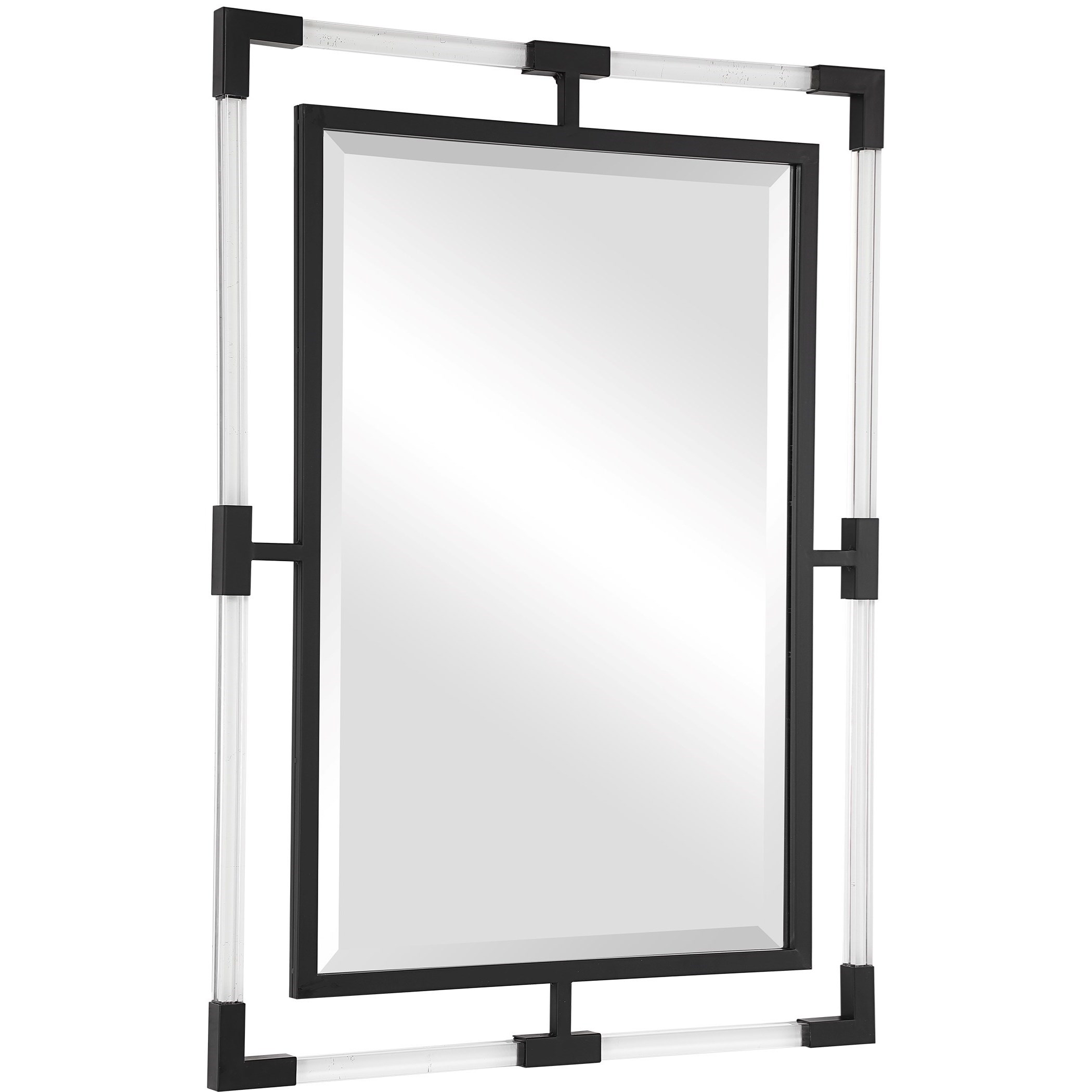 Balkan Black Iron Mirror