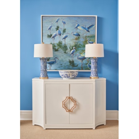 Jean Credenza - White