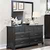 New Classic Furniture Stafford County Dresser & Mirror