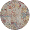 Nourison Ankara Global 6' Round  Rug