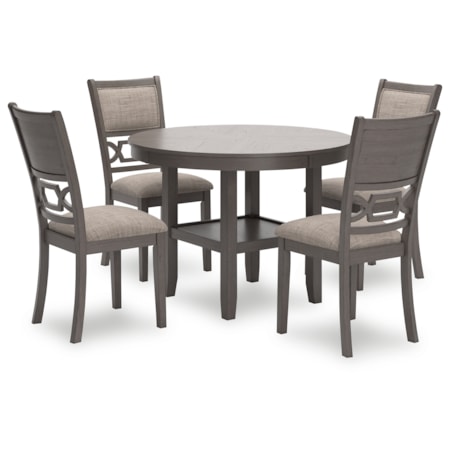 Dining Room Table Set (Set Of 5)