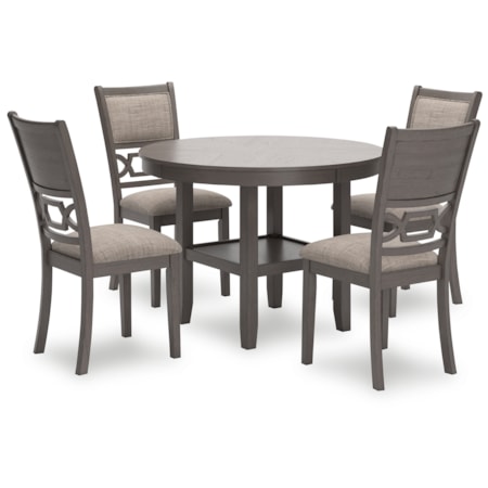 Dining Room Table Set (Set Of 5)