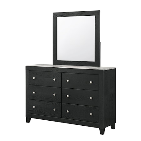 Dresser & Mirror Set