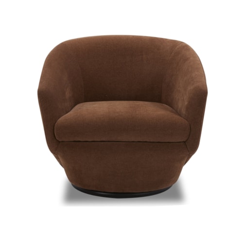 Contemporary Swivel Accent Chair Two Pack