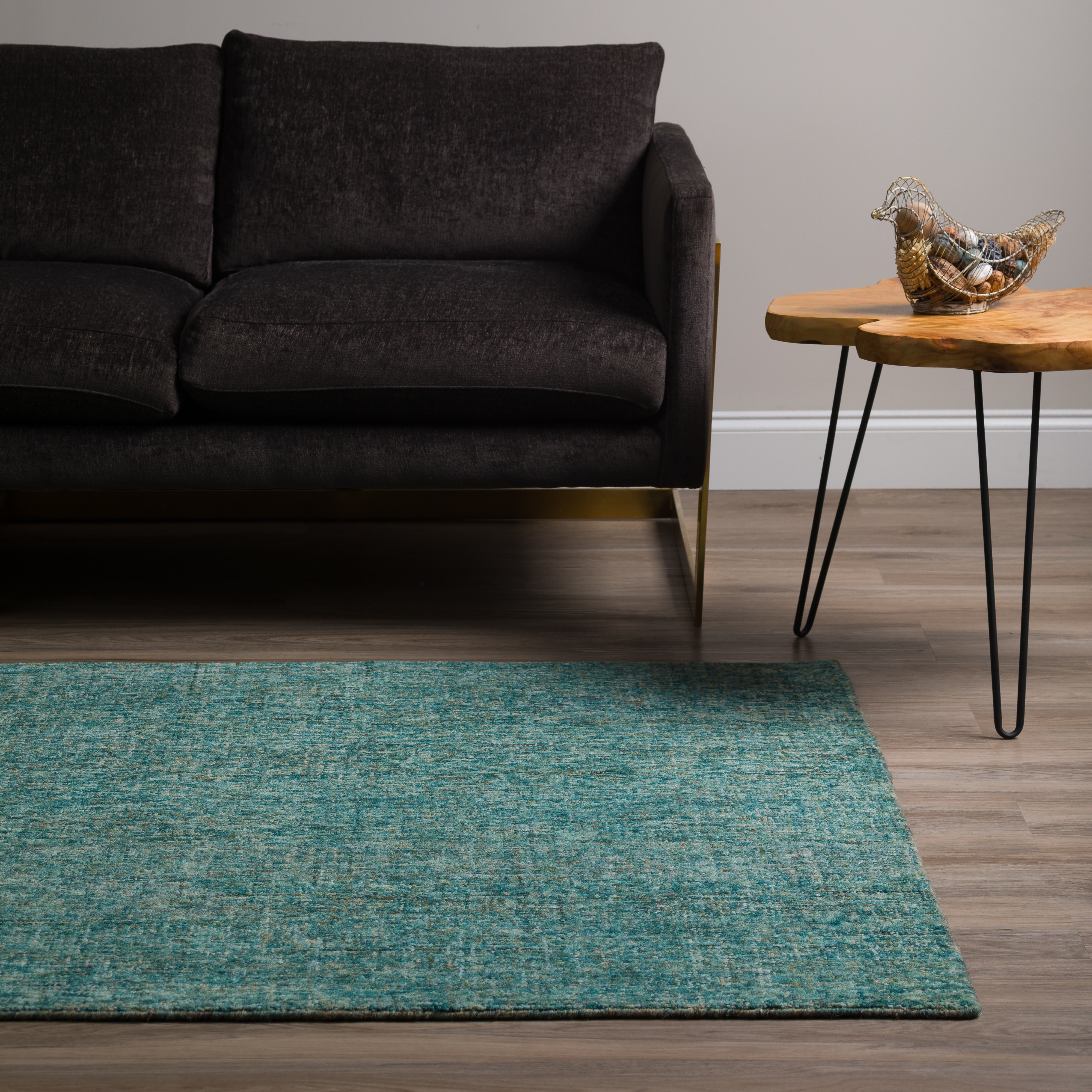 Turquoise 9'X13' Rug