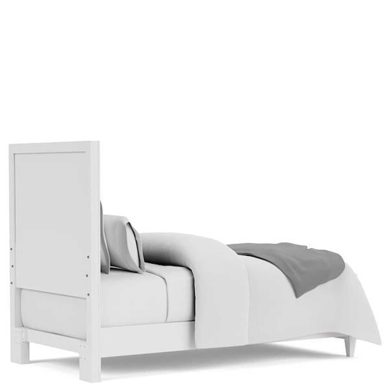 Riverside Furniture Rosalie Twin Upholstered Panel Bed