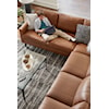 Bravo Furniture Trafton Leather 6-Seat Sectional Sofa w/ Chaise