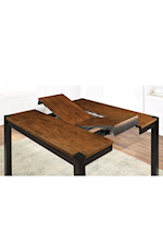 Furniture of America - FOA Valdor Transitional Counter Height Table with Butterfly Leaf